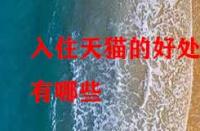 入住天貓的好處有哪些？它的優(yōu)勢在哪里？